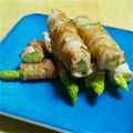 なちーず's cooksnap of when they made アスパラの豚バラ巻　焼肉のタレで.