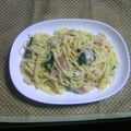 ito♪'s cooksnap of when they made 簡単☆豆乳カルボナーラ.