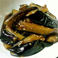 cherushi's cooksnap of when they made ナスのゴマ炒め.