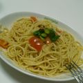 ryoka1621's cooksnap of when they made トマトの冷製パスタ☆子供と2人ご飯☆.