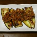 りこまこせいやのパパ's cooksnap of when they made 簡単１０分☆なすが美味焼きナス肉みそのせ.