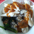 cookhanako's cooksnap of when they made 山芋とわかめと牡蠣の酢味噌かけ♪.