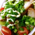 ｺーｼﾞ's cooksnap of when they made マヨレモン♥唐揚げ丼.