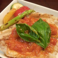 やまねころり's cooksnap of when they made 豚の生姜焼きトマトソース.