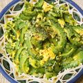 an0v0ko's cooksnap of when they made ゴーヤのシンプル卵とじ.