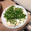 べーちゃん★'s cooksnap of when they made 夏バテ解消！ニラ乗せ冷奴～ごま油がけ♡.