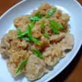 ミッキー＆ユイ♪'s cooksnap of when they made 【やわらか～い】鶏肉の甘酢みぞれ煮.