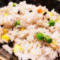 yauikri's cooksnap of when they made ✿＊黒米の＊七色彩り＊炊き込みご飯＊✿.