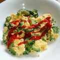 ﾁｲﾁｬﾝﾏﾏ's cooksnap of when they made ゴーヤのふわふわ卵炒め。.