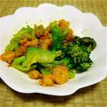 れむ＊きのこ's cooksnap of when they made お弁当に☆海老とブロッコリーの炒め物.