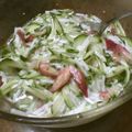 チーム預金's cooksnap of when they made ◇大葉と山芋◇簡単! 酢の物.