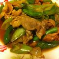 クマたぬき's cooksnap of when they made ★豚肉と白ネギの甘辛炒め★.