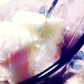 ✿史織✿'s cooksnap of when they made 材料2つで✿簡単✿桃ヨーグルトアイス.