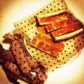 Irumix's cooksnap of when they made 贈り物のチーズケーキバー☆.