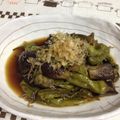 ひなちゃん2号's cooksnap of when they made 茄子と万願寺唐辛子と雑魚の炊いたん.