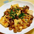 まぁみぃー's cooksnap of when they made 簡単ヘルシー♪きのこソースの豆腐ステーキ.