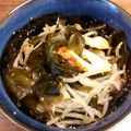 食いしん坊山ガール's cooksnap of when they made ワカメとちくわときのこともやしの中華和え.