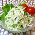 keiO3's cooksnap of when they made 大根とかいわれの辛子マヨサラダ✿.