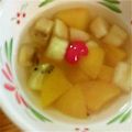 ユーロン's cooksnap of when they made 定番のフルーツポンチ♪.