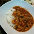 かめらまりも's cooksnap of when they made トマトとツナの夏野菜カレー.