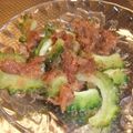 きらり流れ星's cooksnap of when they made シンプルに！ゴーヤのおかかしょうゆ。.