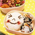 ♡おはな♡'s cooksnap of when they made お花見デコおにぎり（ムーン編）.