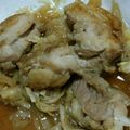 がちゃぴんママ☆'s cooksnap of when they made 鶏モモ肉で☆ボリューム生姜焼き.