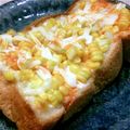 ｍａｒしゃん's cooksnap of when they made スイチリマヨトースト　◎コーン＆ねぎ◎.