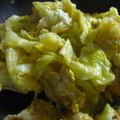 きえまま's cooksnap of when they made レタス消費！シャキシャキしんなり卵とじ☆.