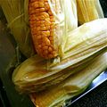 kuragenoie's cooksnap of when they made 鉄板☆とうもろこしの蒸し方.