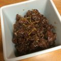 ぽこチャン's cooksnap of when they made あまから～い牛肉しぐれ.