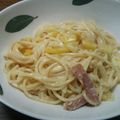 Lurutan's cooksnap of when they made 塩レモンでさわやかカルボナーラ♪.