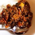 takady's cooksnap of when they made キーマカレー　野菜多め＆市販ルーレシピ.