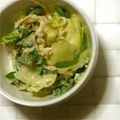 ma___111's cooksnap of when they made レタス＆大葉＆カニカマの梅マヨサラダ.