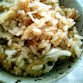 美しい朝's cooksnap of when they made 舞茸と油揚げの炊き込みごはん.