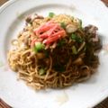 バウンド's cooksnap of when they made 北海道産タマネギ＆牛肉でソース焼きそば.