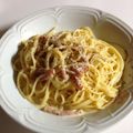 luluaiko's cooksnap of when they made とろーりカルボナーラ☆.