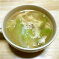yuri18's cooksnap of when they made 早くて簡単！レタスと卵の中華スープ.