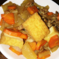 ナガヲ's cooksnap of when they made 厚揚げ入り＊煮物.
