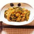 mayunaCook's cooksnap of when they made ゴーヤと豚コマ肉のにんにく風味味噌炒め♪.