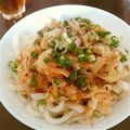なかたんた's cooksnap of when they made 暑い日に♪食べラーキャベツの冷やしうどん.