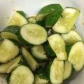 ふゆのくちどけ's cooksnap of when they made きゅうりのニンニク生姜、胡麻油和え.