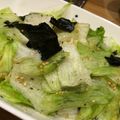 猫が好き。's cooksnap of when they made 冷蔵庫にレタスしかなかった…時のサラダ.