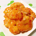 pyonpoco's cooksnap of when they made お弁当用♡エビチリマヨ.
