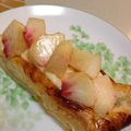 ほのんこまま's cooksnap of when they made 簡単！冷凍パイシートで桃パイ☆.