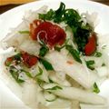 山羊ご飯's cooksnap of when they made 梅干し大葉の大根サラダ.