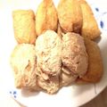 Mawaru7's cooksnap of when they made 切干大根と大葉入りお稲荷.