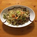 にじいろリンゴ's cooksnap of when they made ザーサイ肉野菜炒め.