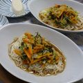 ♡chi♡chi♡'s cooksnap of when they made 野菜をたっぷり食べられる激ウマそうめん.