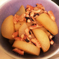 mariko74's cooksnap of when they made たこと大根の甘辛煮.